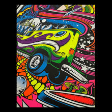 Load image into Gallery viewer, Space Trippin Blacklight UV 18x24 poster Only 3 left!
