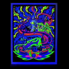 Load image into Gallery viewer, Space Trippin Blacklight UV 18x24 poster Only 3 left!
