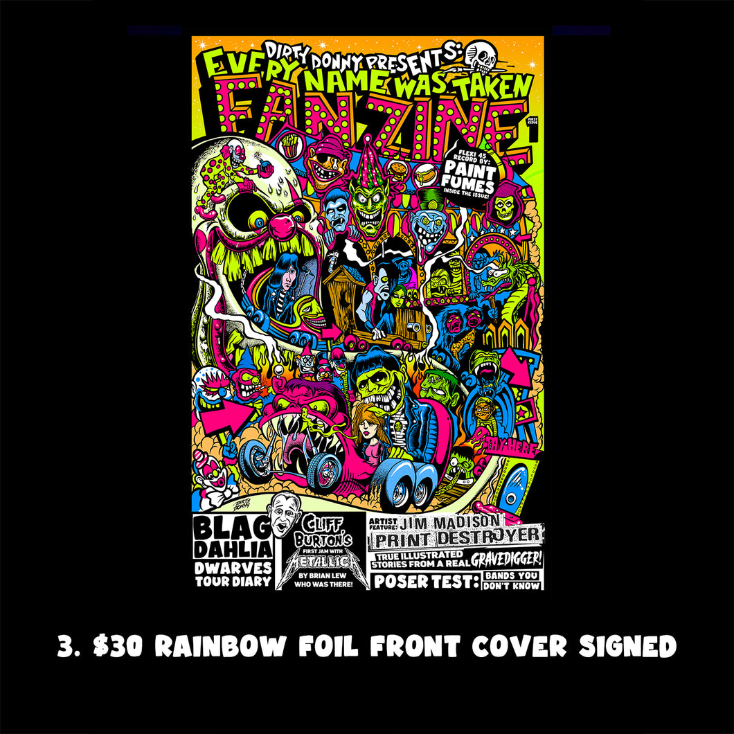 ZINE Variant covers (normal edition is sold out!)