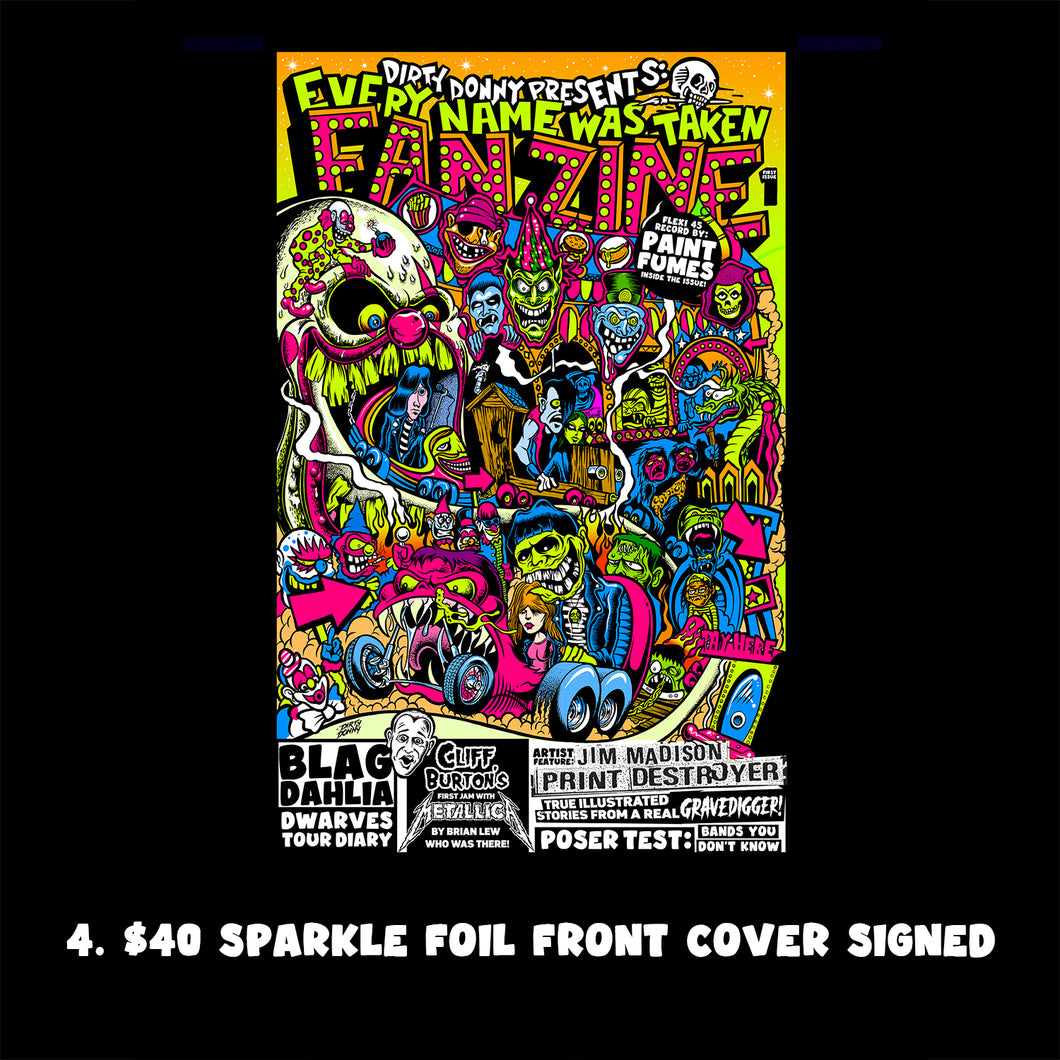 ZINE Variant covers (normal edition is sold out!)