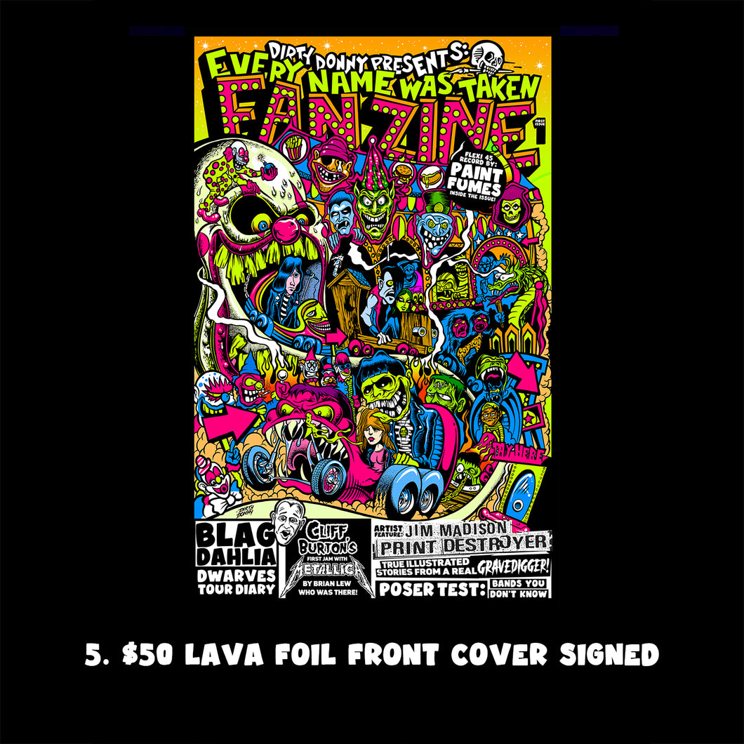 ZINE Variant covers (normal edition is sold out!)