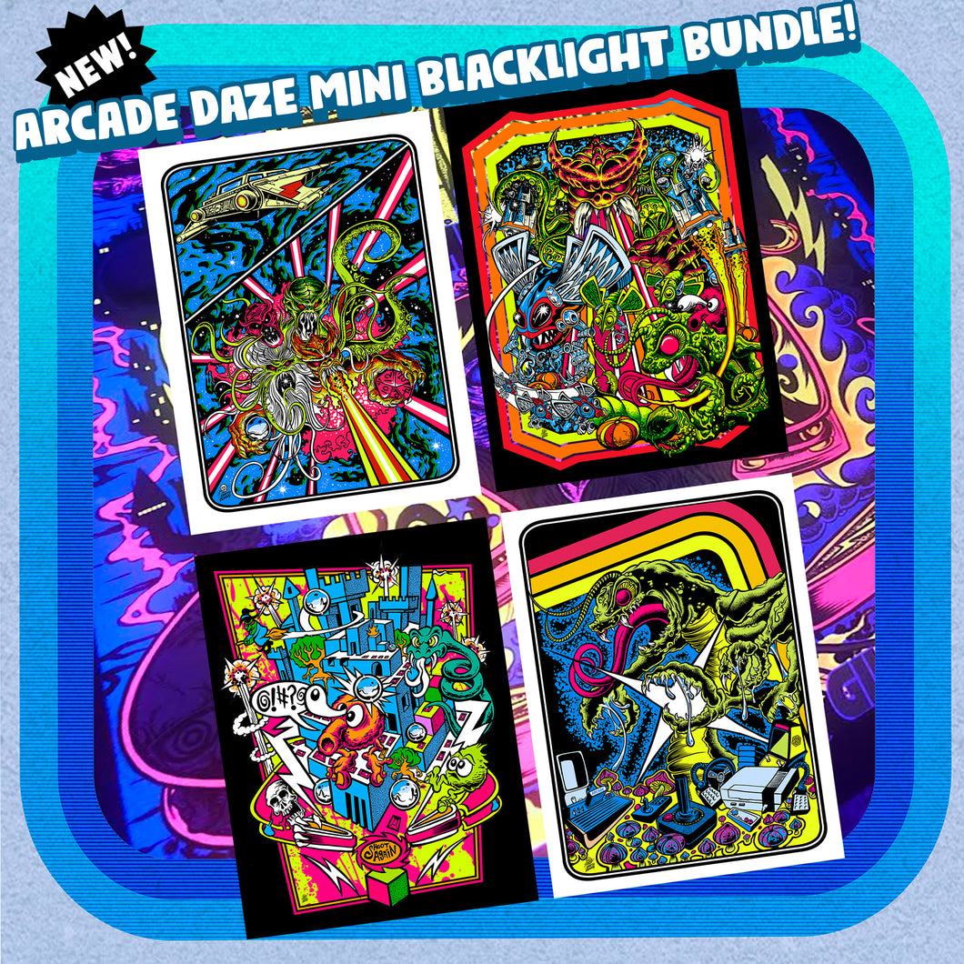 #1 New MINI poster blacklight bundle!