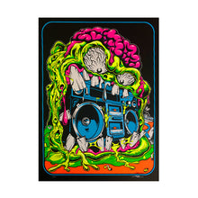 Load image into Gallery viewer, Master Blaster UV Blacklight poster!
