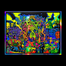 Load image into Gallery viewer, #6 Halloween High Blacklight Poster
