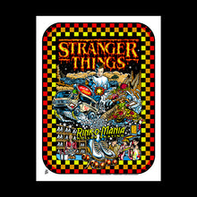 Load image into Gallery viewer, #3 STRANGER THINGS official limited blacklight screen printed poster
