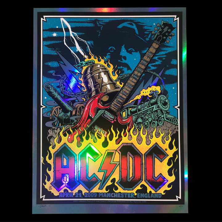 AC/DC official artist edition print!
