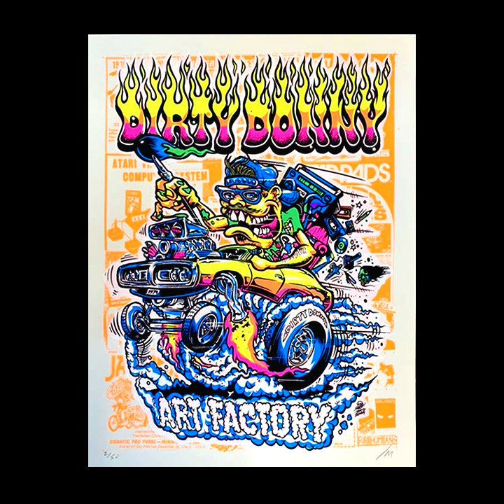 Dirty Donny Art Factory Print Colab with Jim Madison! – official