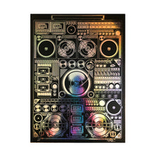 Load image into Gallery viewer, Boombox Variant Rainbow Foil Metallic Paper!
