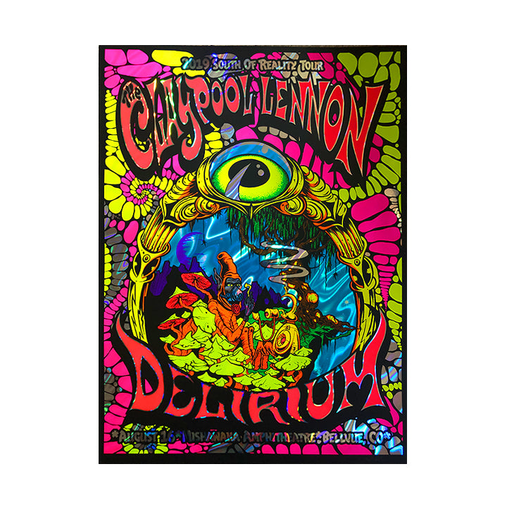 Claypool Lennon Delirium UV Blacklight Poster! – official-dirty