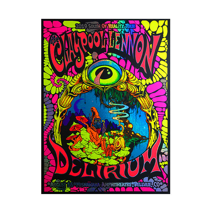 Claypool Lennon Delirium UV Blacklight Poster! – official-dirty
