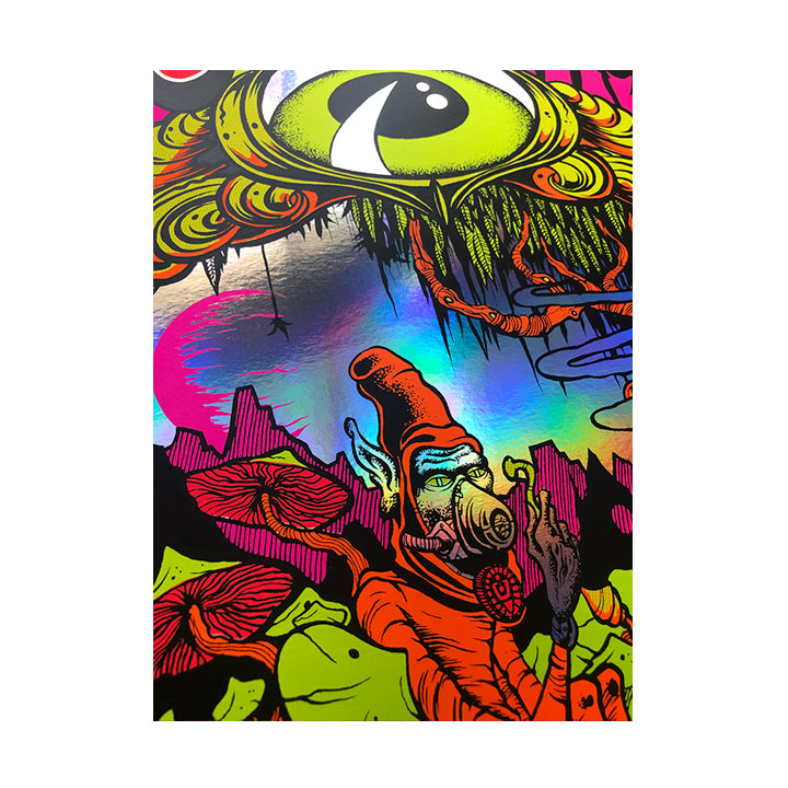 Claypool Lennon Delirium UV Blacklight Poster! – official-dirty