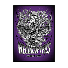 Load image into Gallery viewer, Hellacopters 2019 Europe Tour Official Poster!
