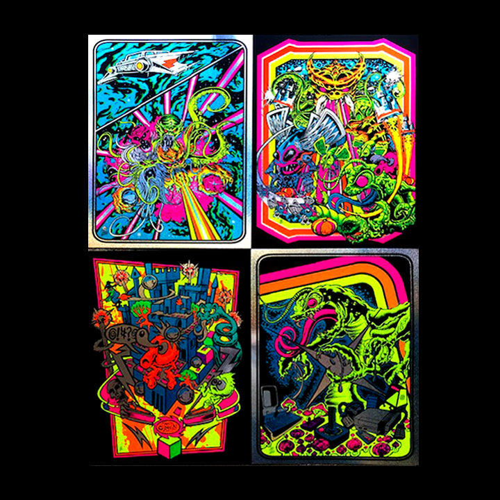 Black Light Poster Wallpaper