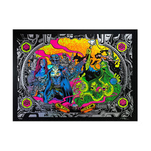 Load image into Gallery viewer, Sci vs. Fi UV Blacklight Poster! *RARE*
